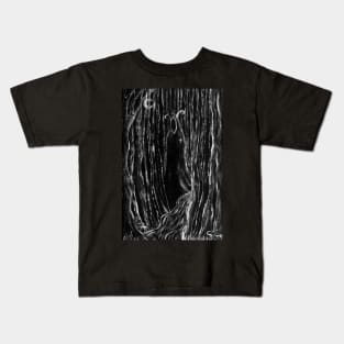 In The Deep Dark Forest Kids T-Shirt